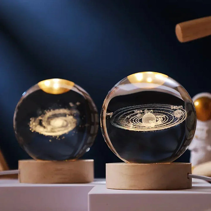 Galaxy Crystal Ball Night Light
