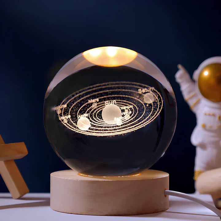 Galaxy Crystal Ball Night Light