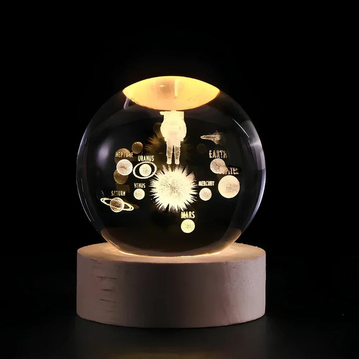 Galaxy Crystal Ball Night Light