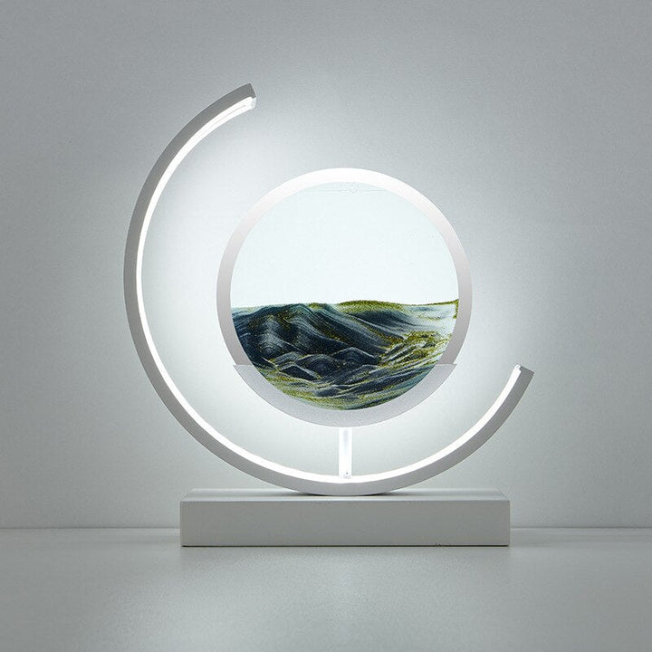 Moving Sand Art Desk Lamp