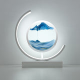 Moving Sand Art Desk Lamp