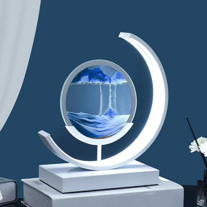 Moving Sand Art Desk Lamp