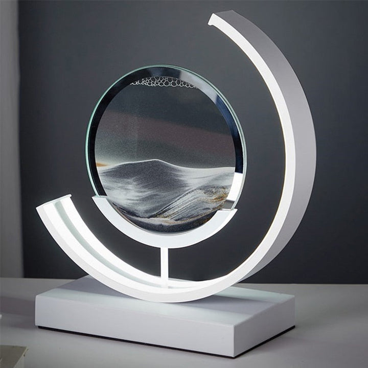 Moving Sand Art Desk Lamp