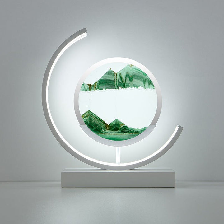 Moving Sand Art Desk Lamp