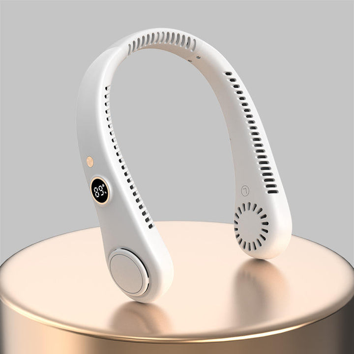Hands-Free Neck Fan | 3-Speed Bladeless Cooling | Outdoor & Office