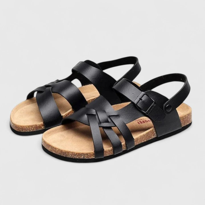 Multi-Strap Slingback Sandals