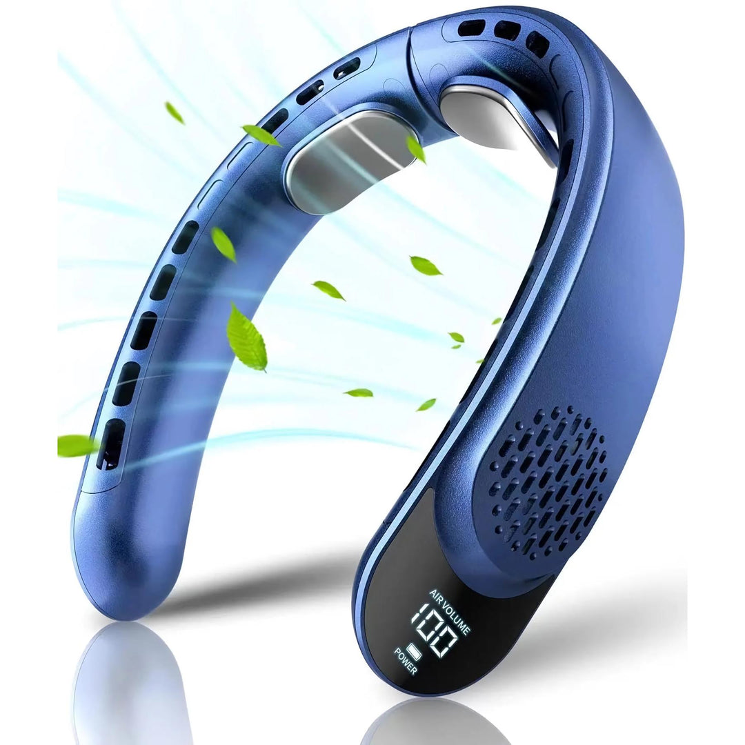 Portable Neck Fan | 360° Turbo Airflow | Outdoor, Work, Fitness