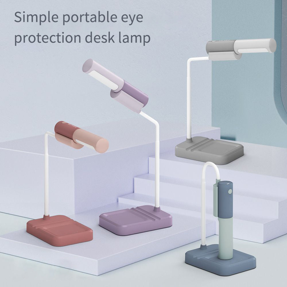 LED Desk Lamp │ Dimmable Magnetic Eye Care Study Light │ Bedside Desk