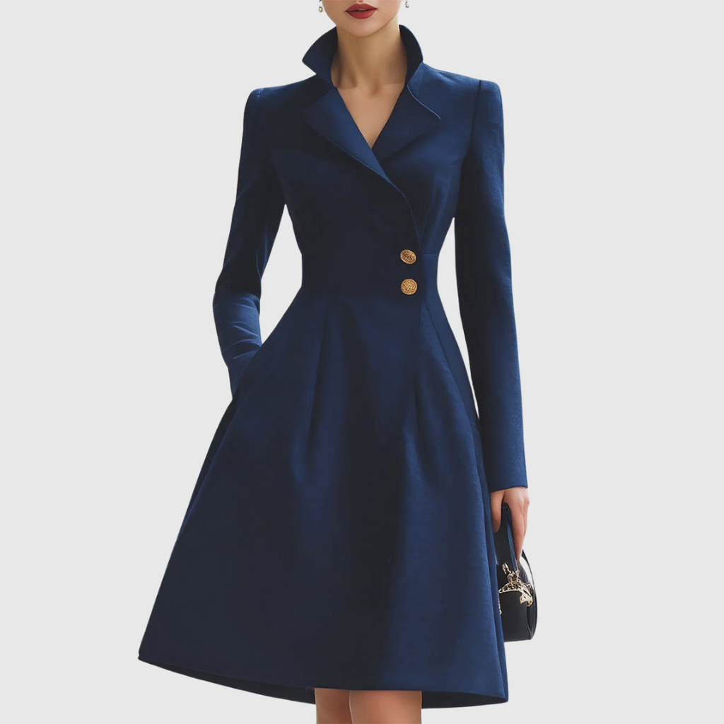Covernorth Women’s Fit-and-Flare Coat Dress