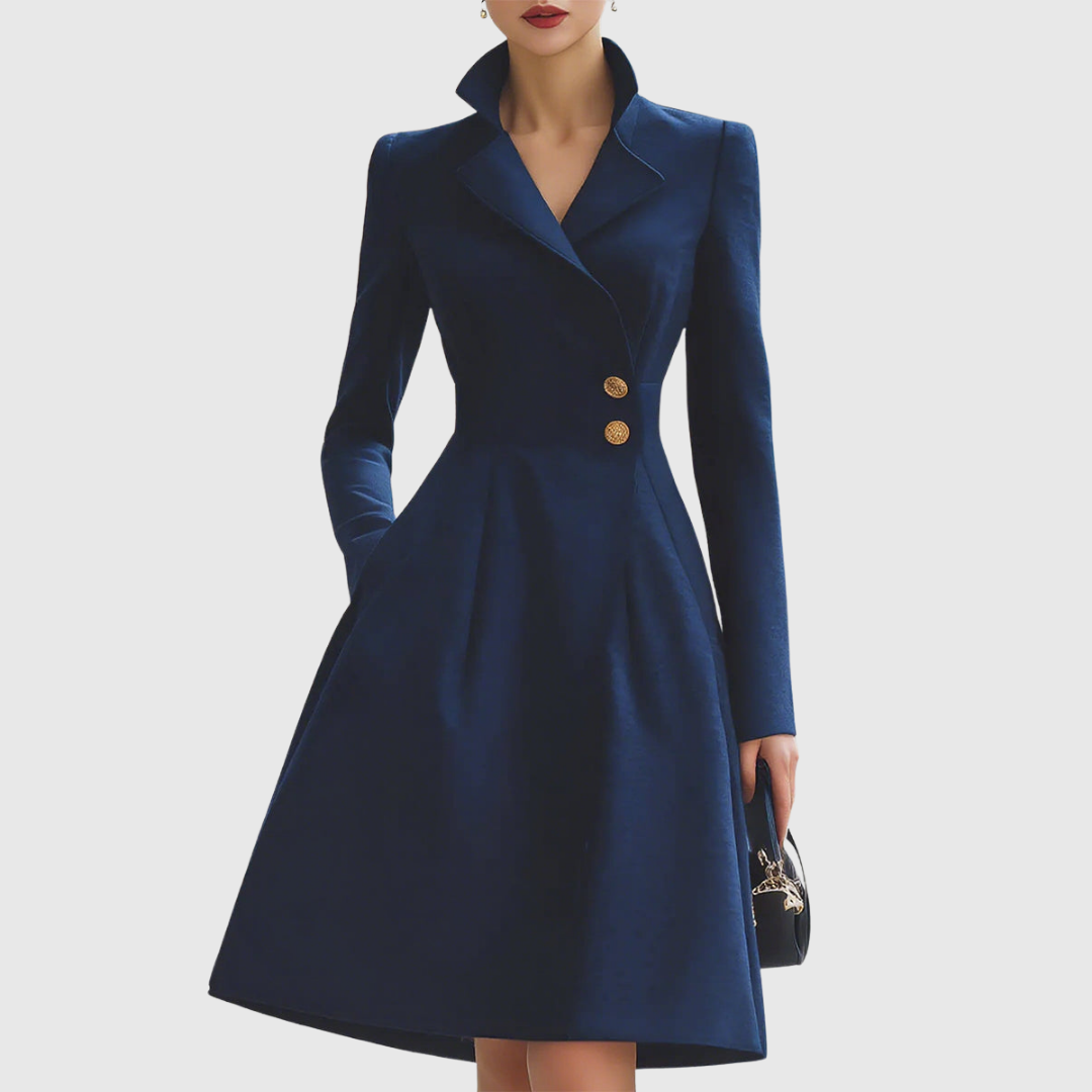 Covernorth Women’s Fit-and-Flare Coat Dress