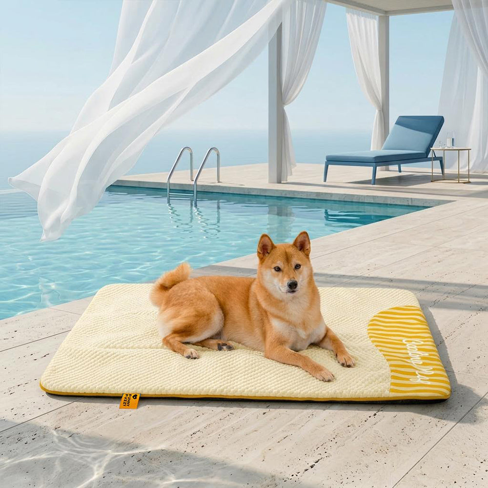 Cooling Dog Bed Mat | Ice Cool Fabric, Breathable | Sofa Floor Outdoor