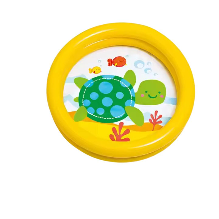 Inflatable Kid's Splash Pool | Soft, Safe Water Play | Outdoor, Backyard, Beach