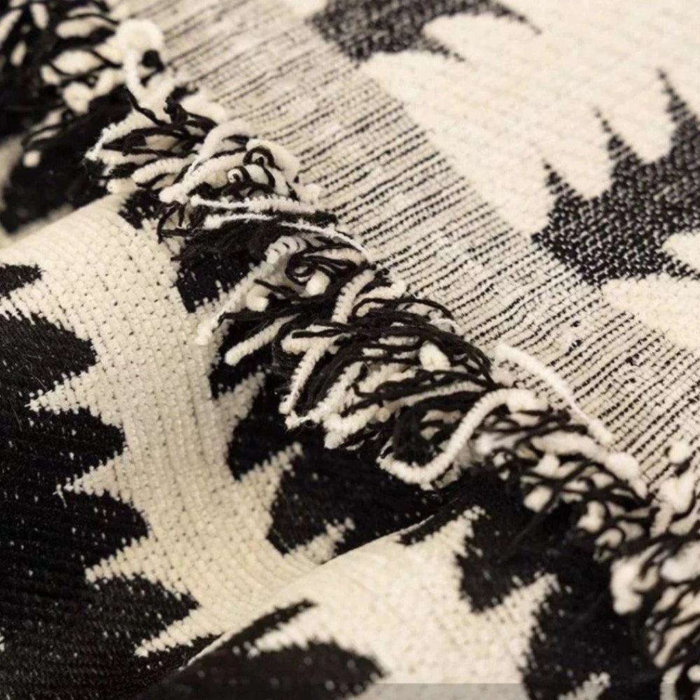 Textured Striped Sofa Cover Heavyweight Throw Cover