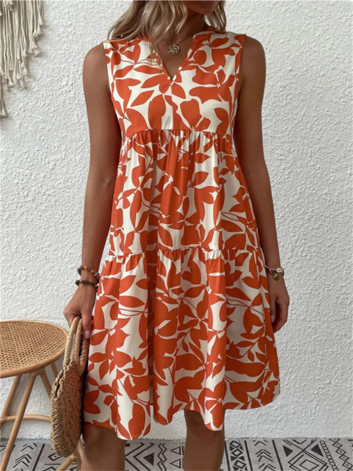 Covernorth Women’s V-Neck Floral Dress