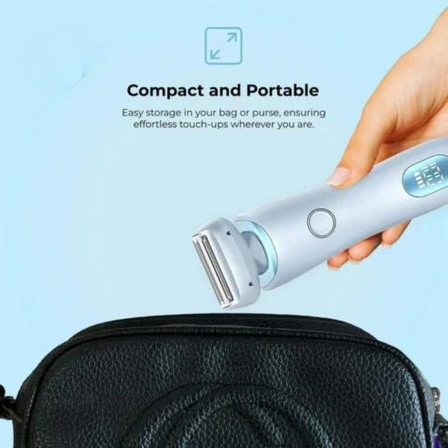 Electric Shaver │ Waterproof & Gentle │ Body Care & Travel