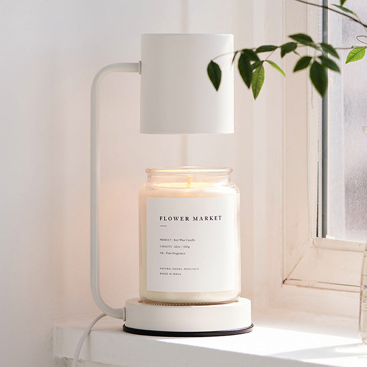 Electric Candle Warmer Lamp | Flame-Free, Scent-Safe | Living Room, Office