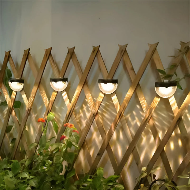 Solar Garden Wall Light | Weatherproof LED | Patio & Fence