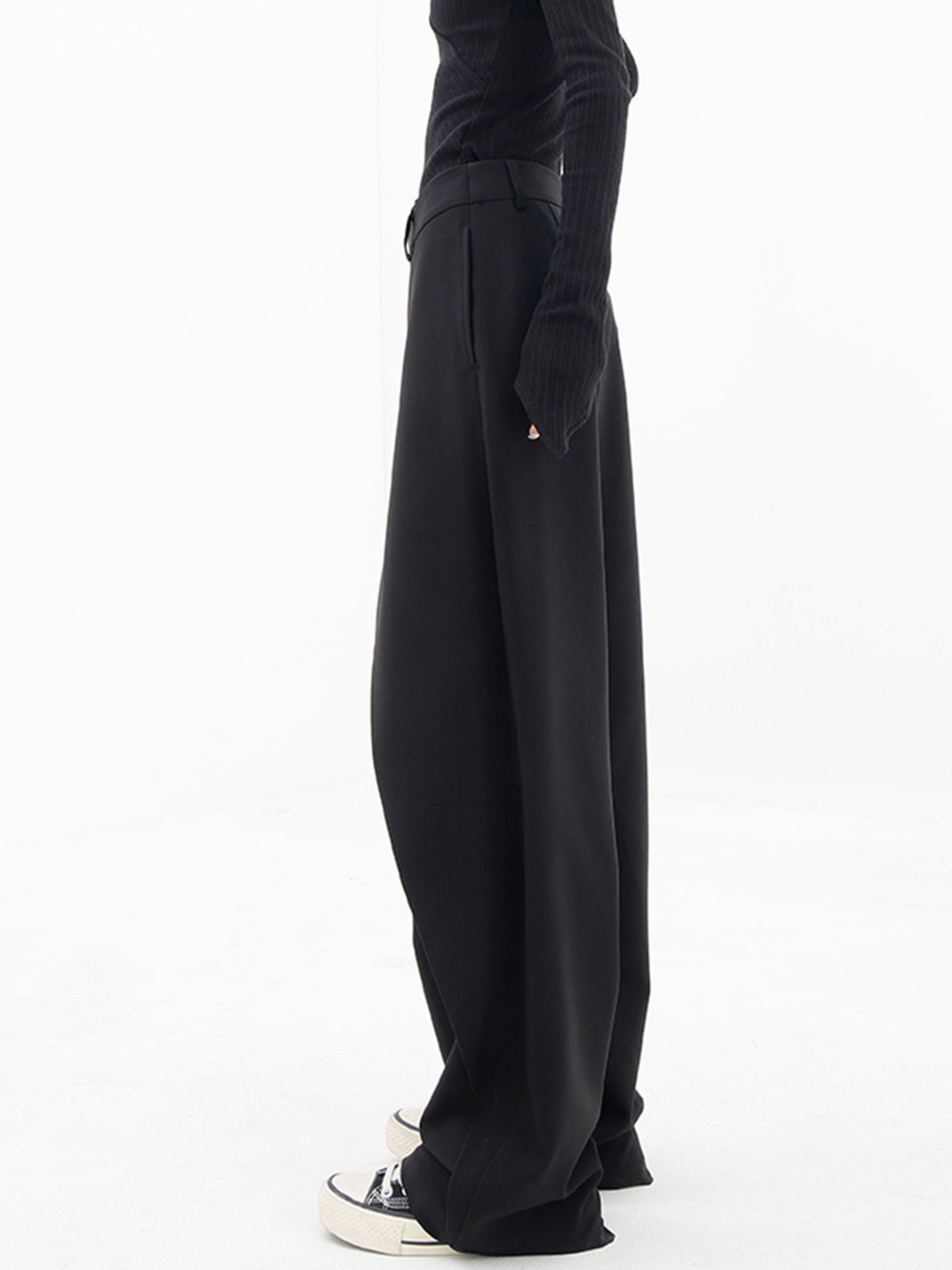 Covernorth Women’s Asymmetric Wide-Leg Trousers