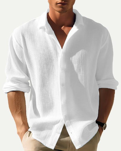 Covernorth Men's Textured Button-Down Shirt