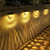 Solar Garden Wall Light | Weatherproof LED | Patio & Fence