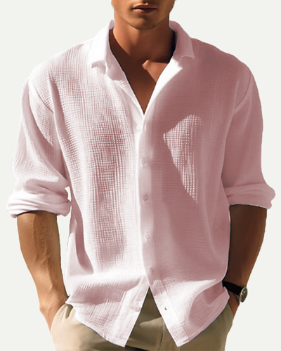 Covernorth Men's Textured Button-Down Shirt