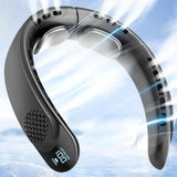 Portable Neck Fan | 360° Turbo Airflow | Outdoor, Work, Fitness
