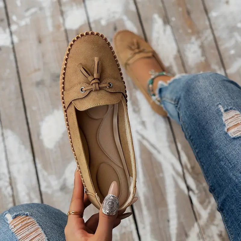 Women's Suede Tassel Loafers