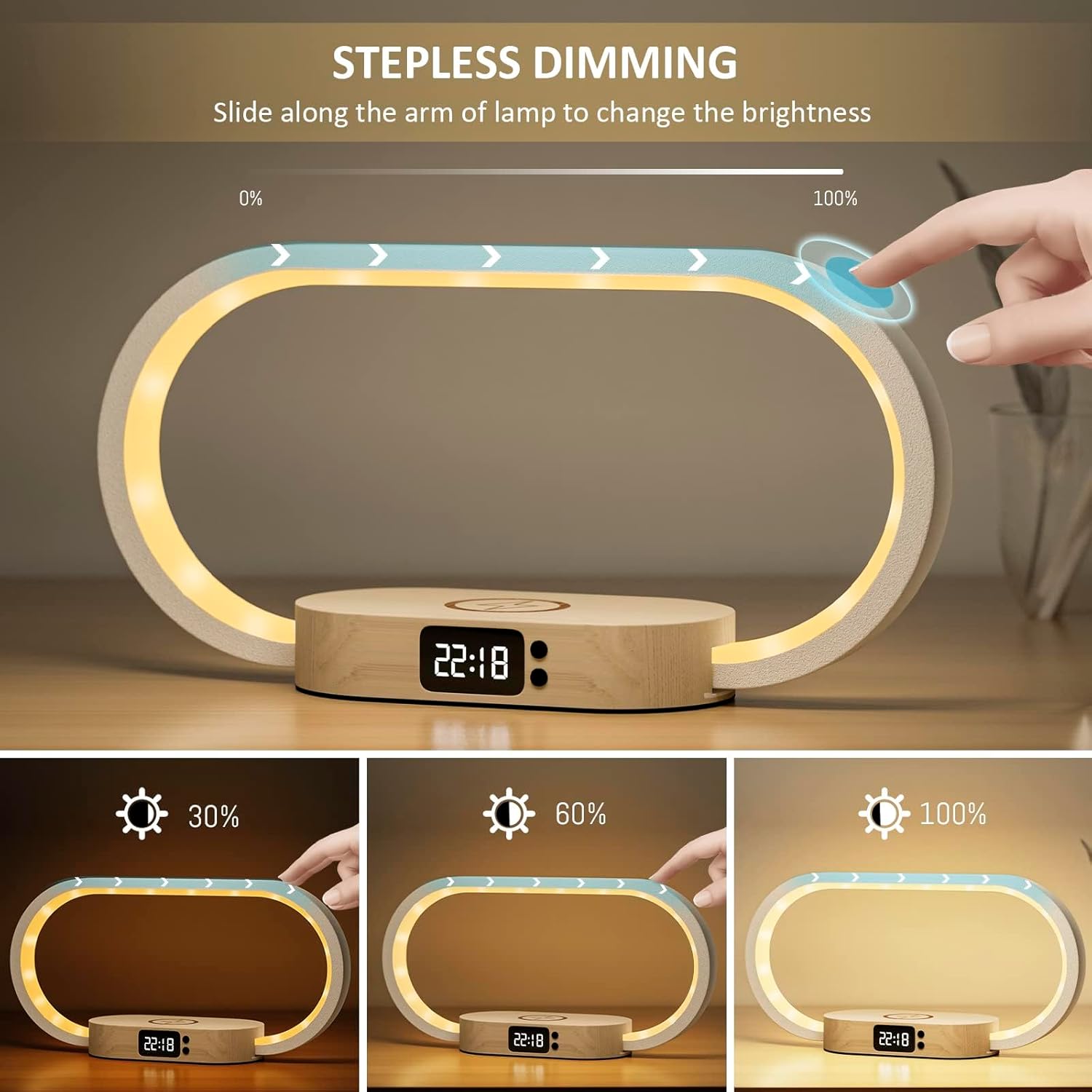 Multifunctional LED Desk Lamp