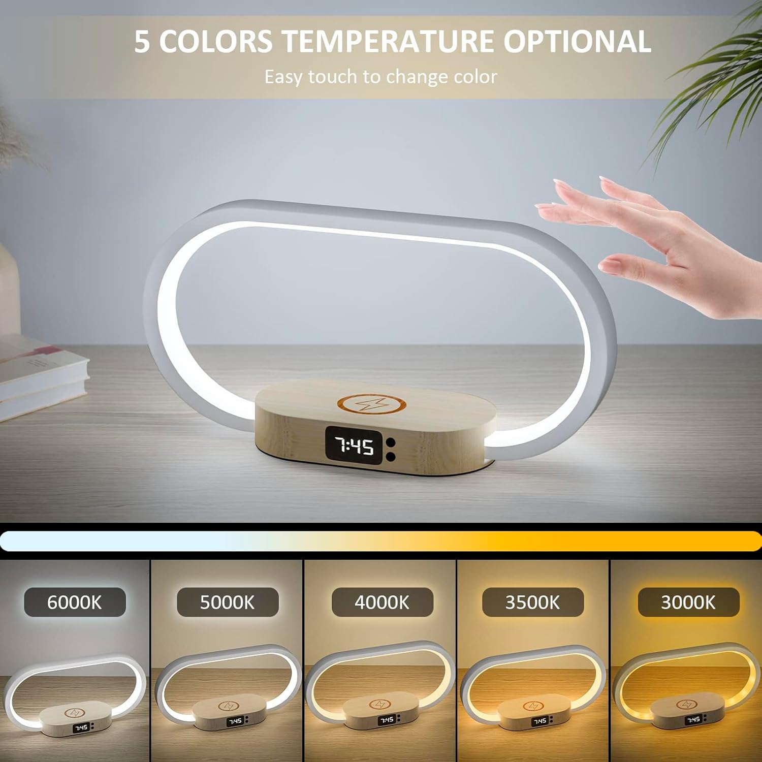 Multifunctional LED Desk Lamp