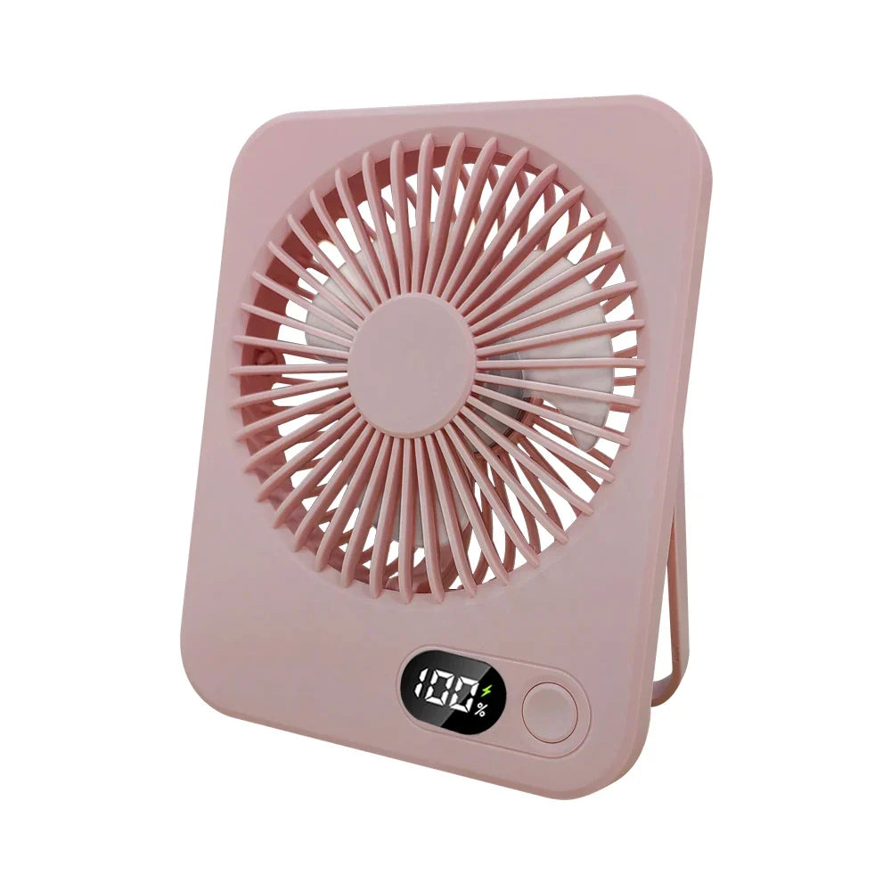 3 in 1 Portable Fan | 5 Speeds, LED Display | Bedroom & Desk