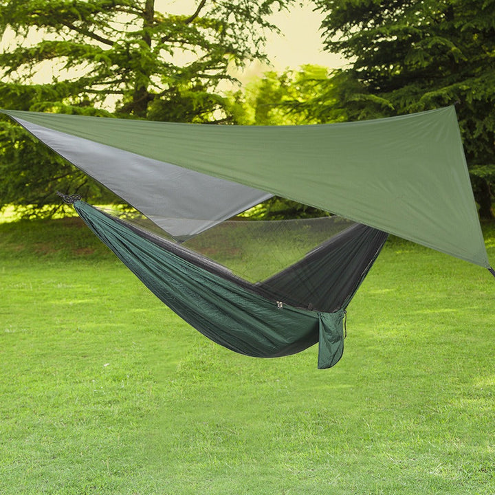 Multifunctional Triangular Canopy | Waterproof Sunscreen Tarp | Outdoor & Camping