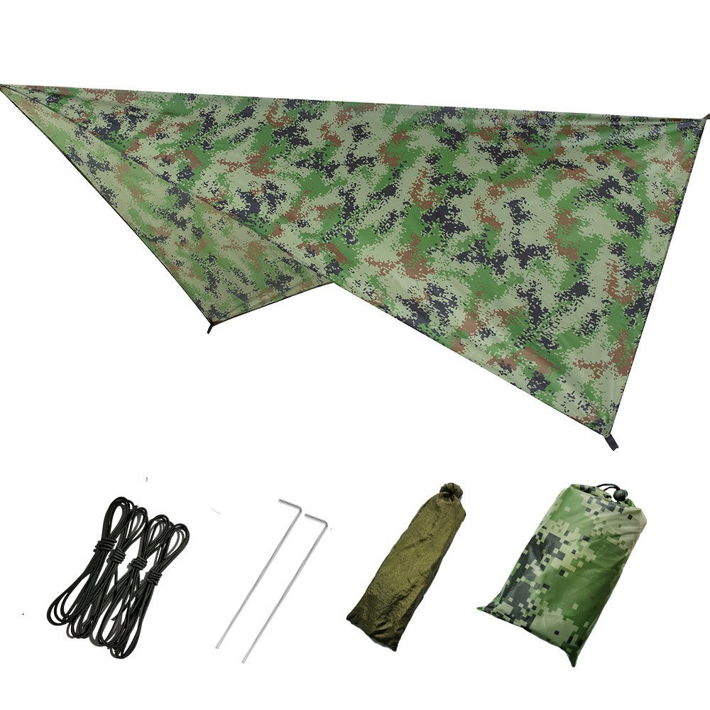 Multifunctional Triangular Canopy | Waterproof Sunscreen Tarp | Outdoor & Camping