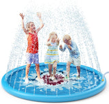Shark Splash Pad Outdoor Water Sprinkler Mat for Kids