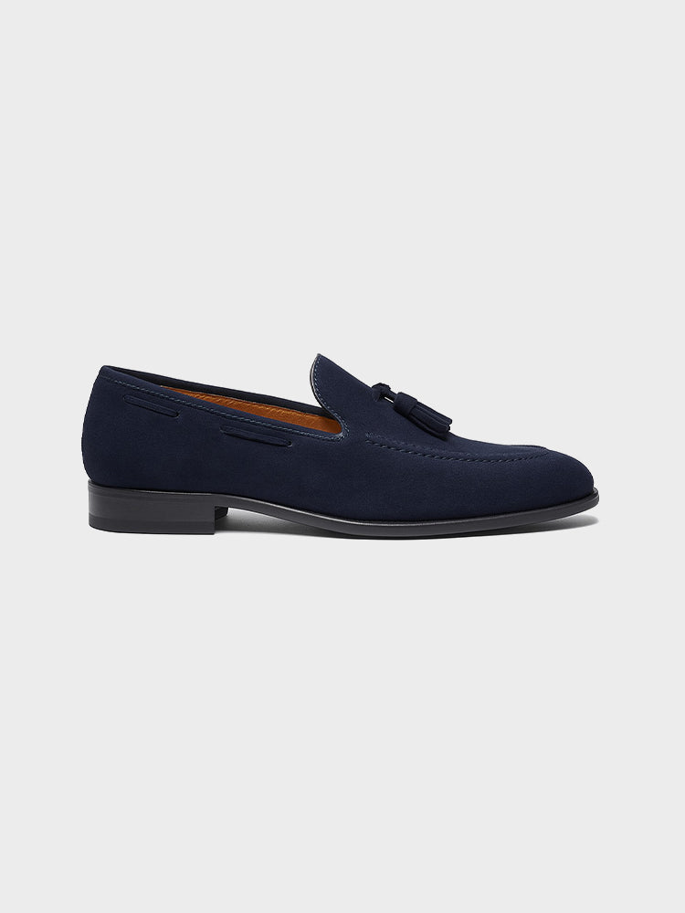 Men's Suede Tassel Loafer Shoes