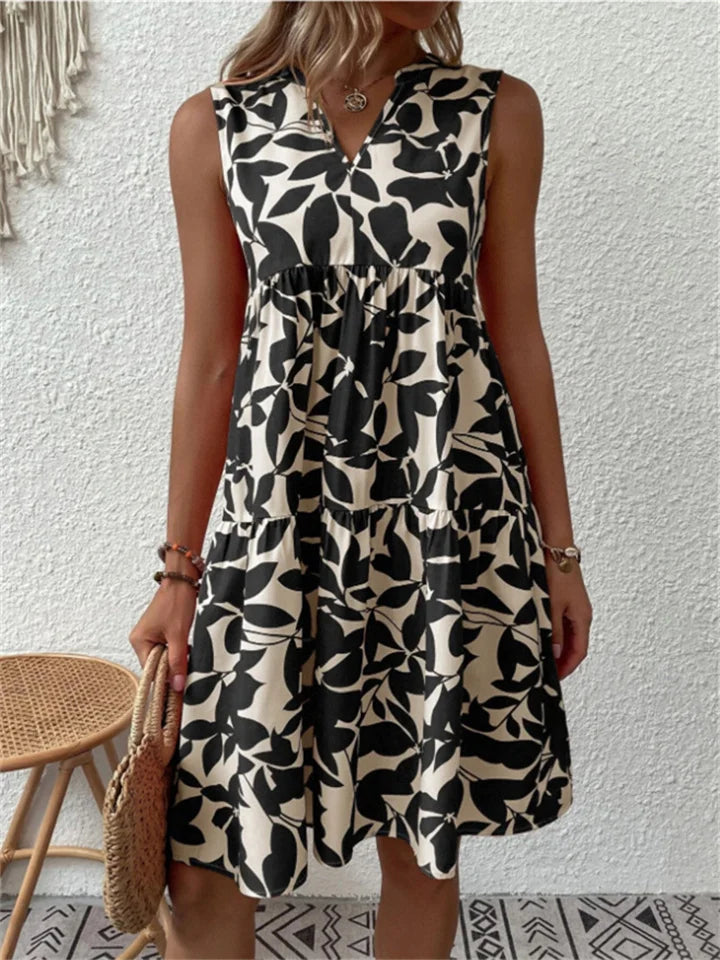Covernorth Women’s V-Neck Floral Dress