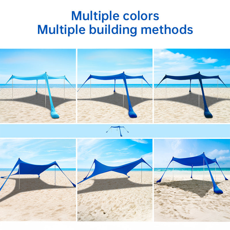 Family Beach Tent | UV-Protection Pop-Up Sun Shade | Outdoor & Camping
