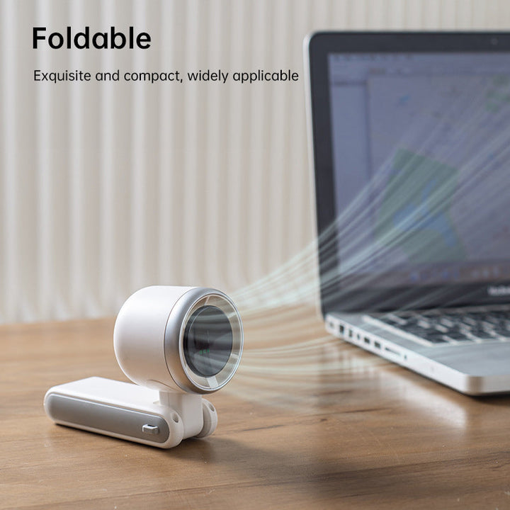 Handheld Turbo Fan | Foldable 5-Speed Cooling | Outdoor & Desk Use