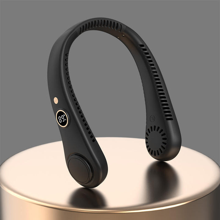 Hands-Free Neck Fan | 3-Speed Bladeless Cooling | Outdoor & Office
