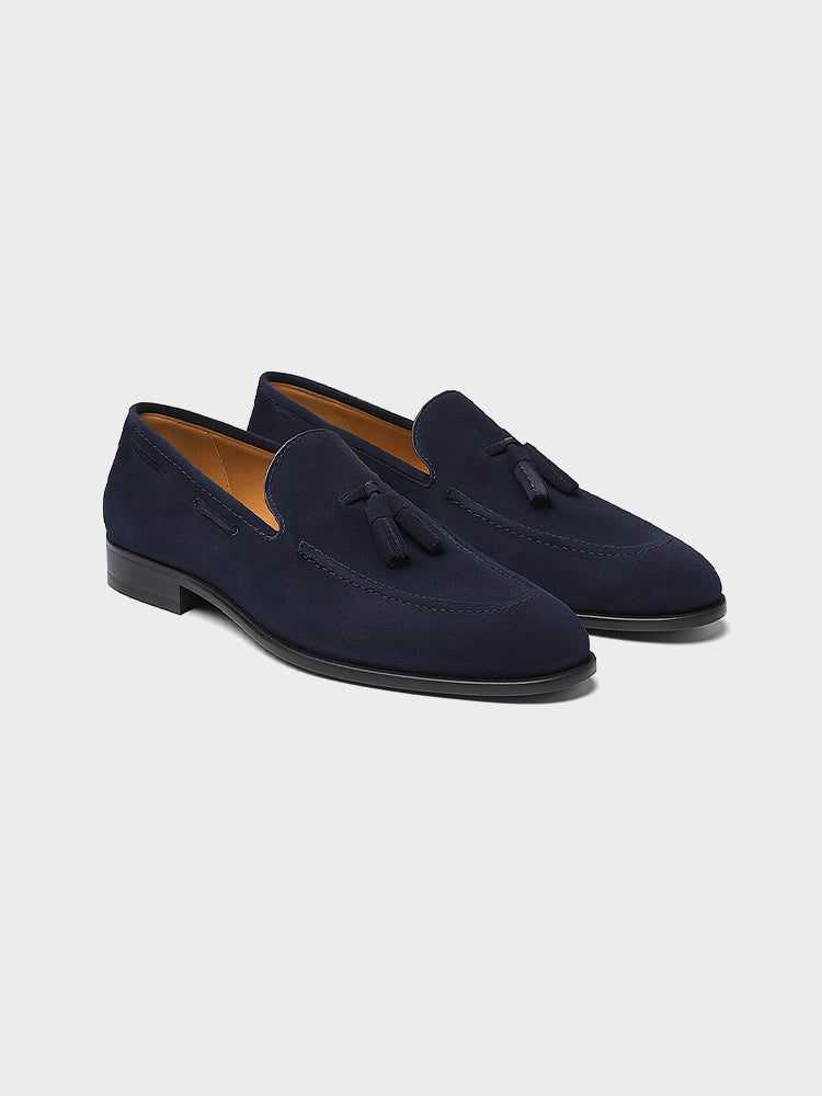 Men's Suede Tassel Loafer Shoes