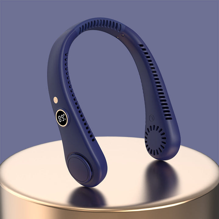 Hands-Free Neck Fan | 3-Speed Bladeless Cooling | Outdoor & Office