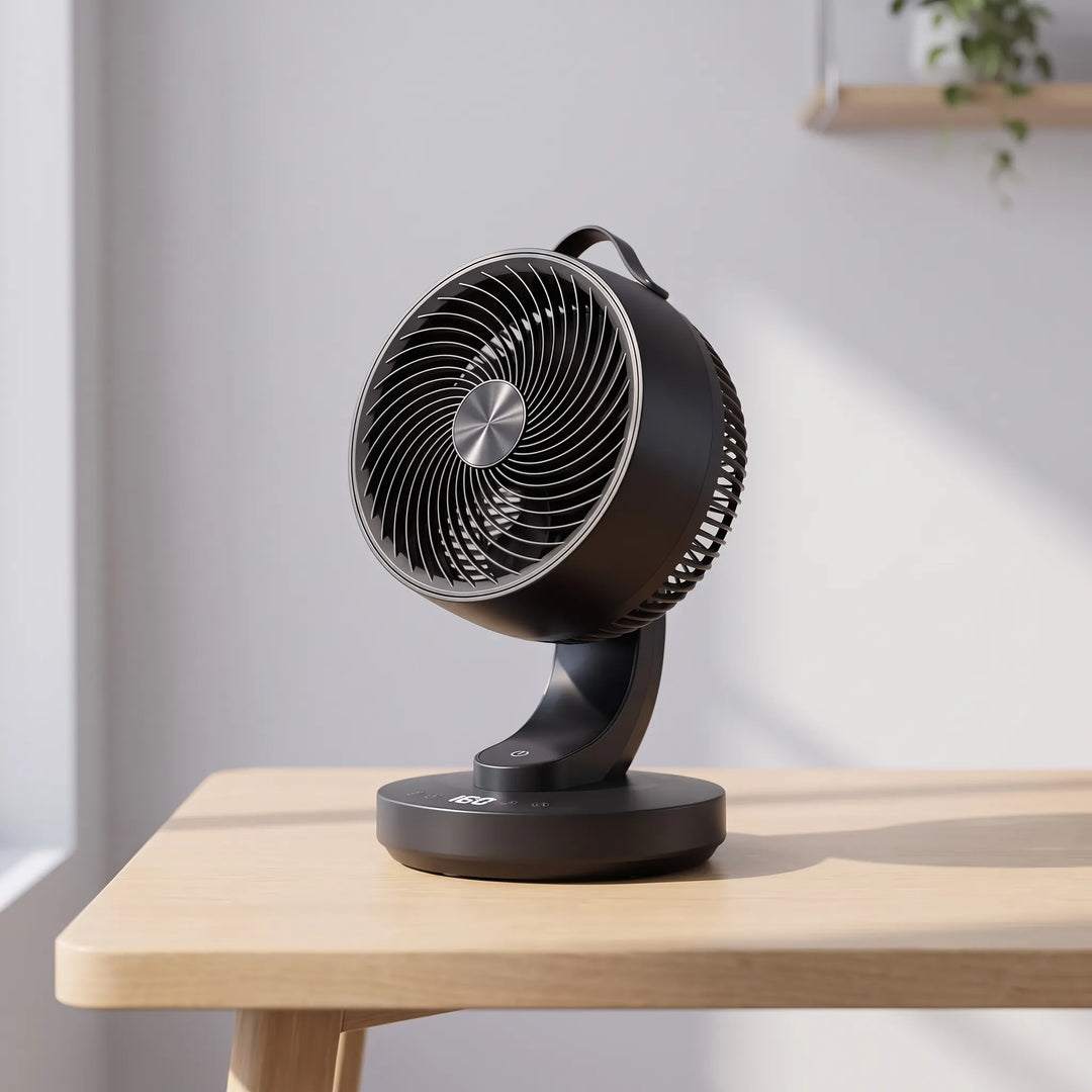 Portable Desk Fan | Quiet Airflow, Compact | Home & Office Use