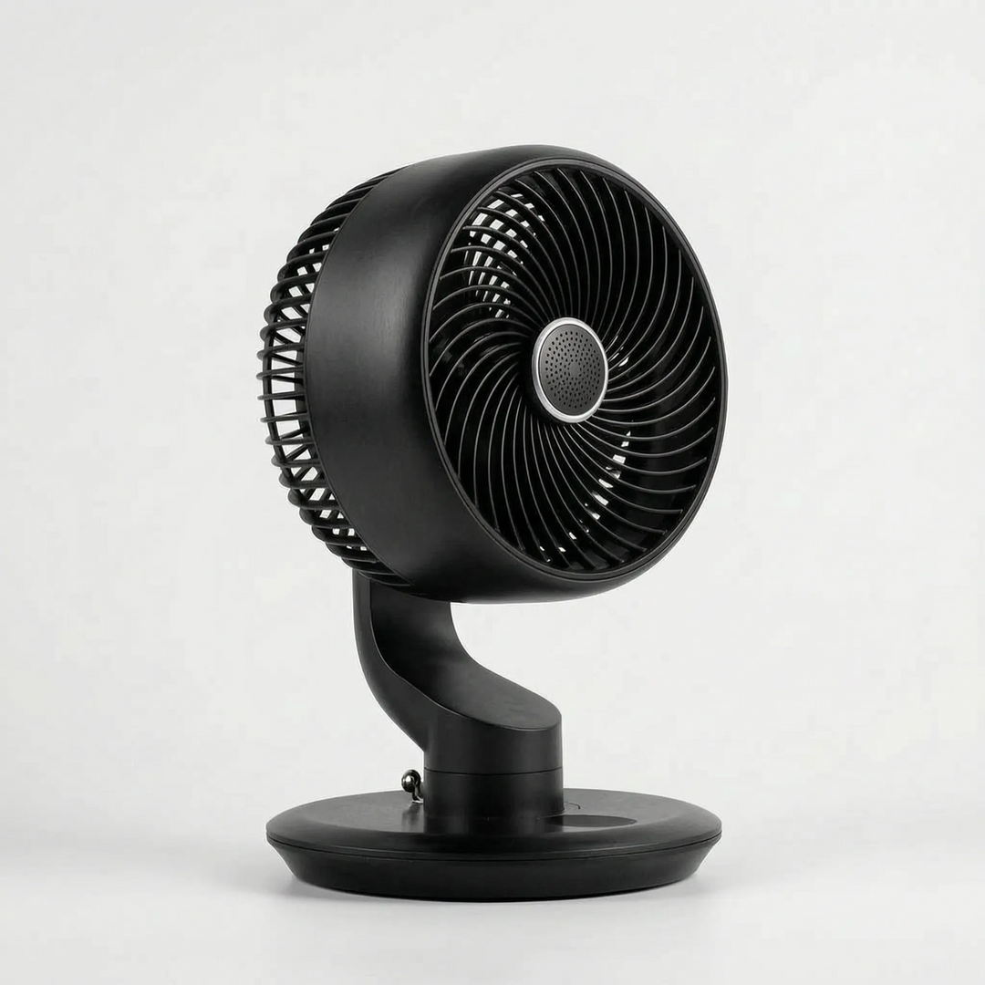 Portable Desk Fan | Quiet Airflow, Compact | Home & Office Use