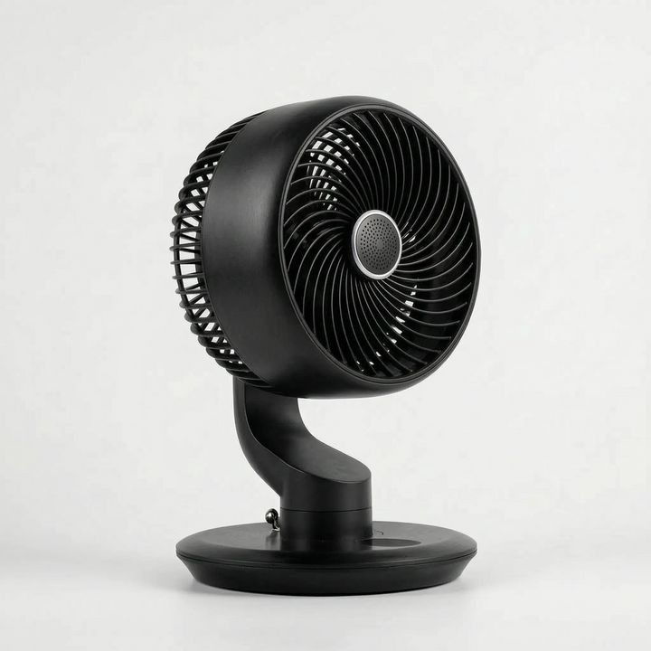 Portable Desk Fan | Quiet Airflow, Compact | Home & Office Use