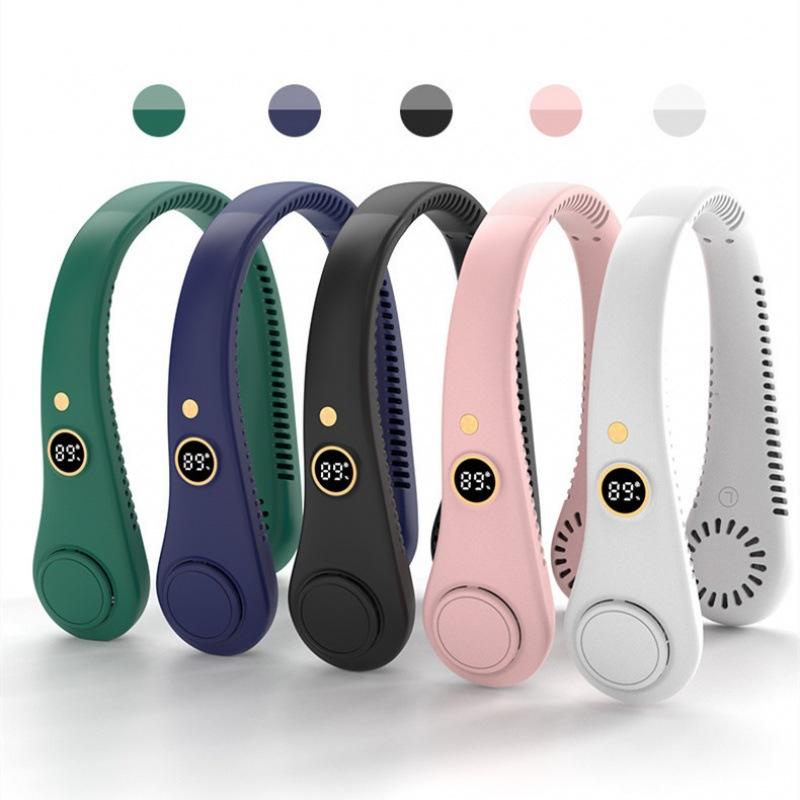Hands-Free Neck Fan | 3-Speed Bladeless Cooling | Outdoor & Office