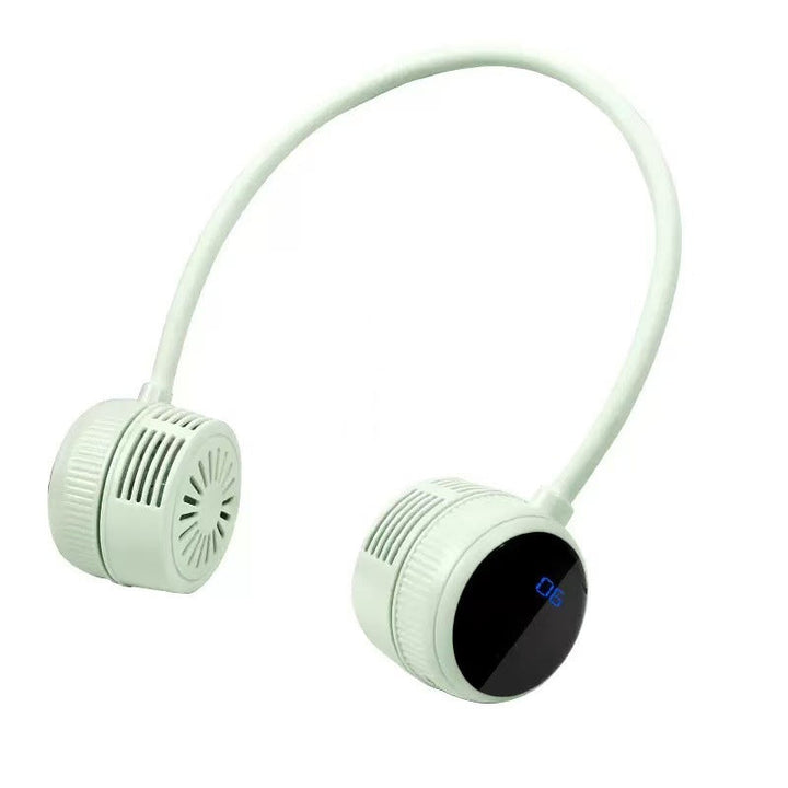 Portable Neck Fan │ Rechargeable & Hands-Free Cooling │ Outdoor Travel