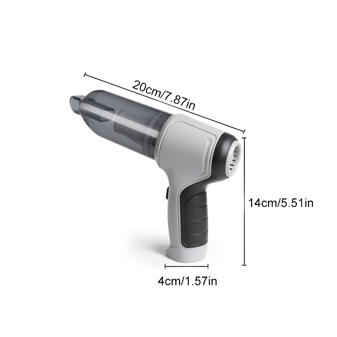 Mini Hand Vacuum │ Cordless Suction │ Car & Couch Clean