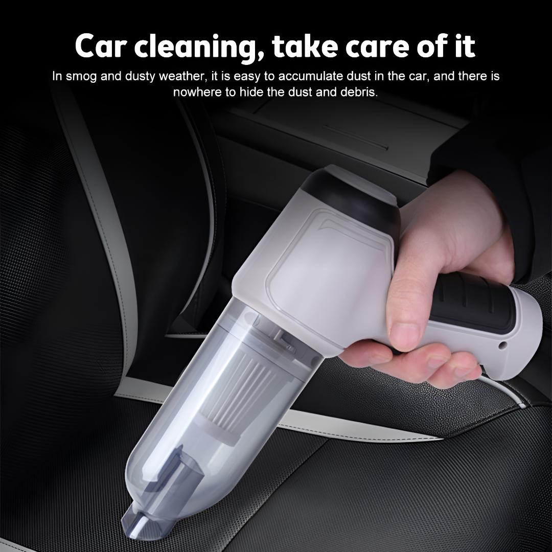 Mini Hand Vacuum │ Cordless Suction │ Car & Couch Clean