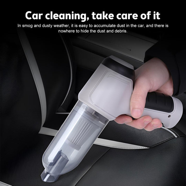Mini Hand Vacuum │ Cordless Suction │ Car & Couch Clean