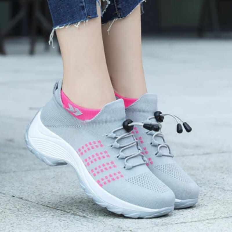 Women’s Slip-On Knit Walking Sneakers
