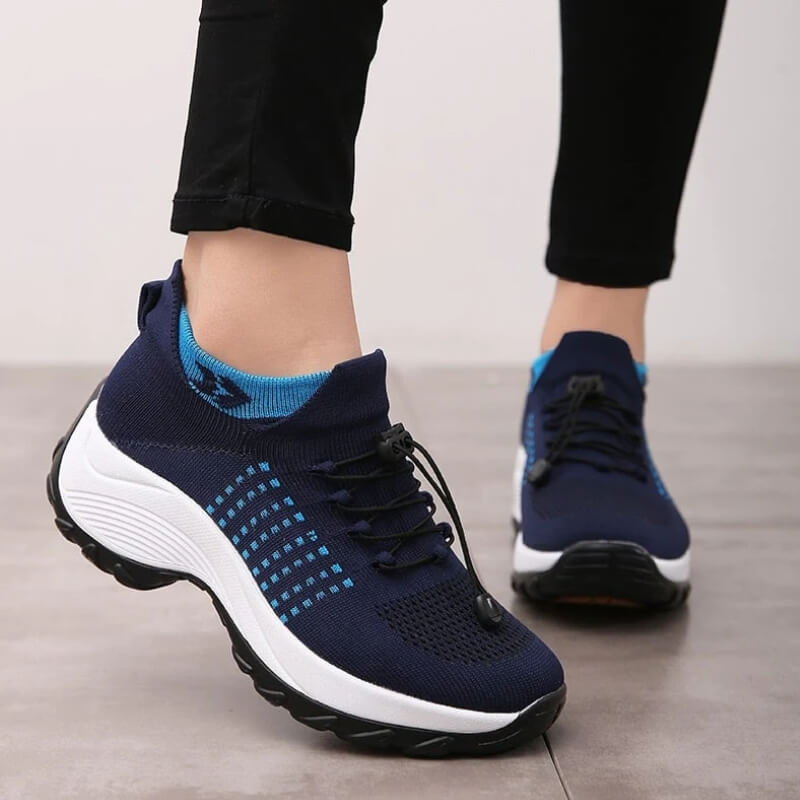 Women’s Slip-On Knit Walking Sneakers